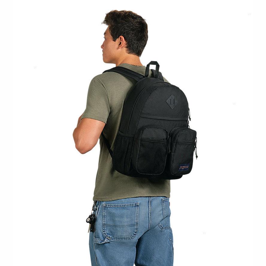 Sac à Dos Scolaire JanSport GRANBY Noir | LHM-89432255